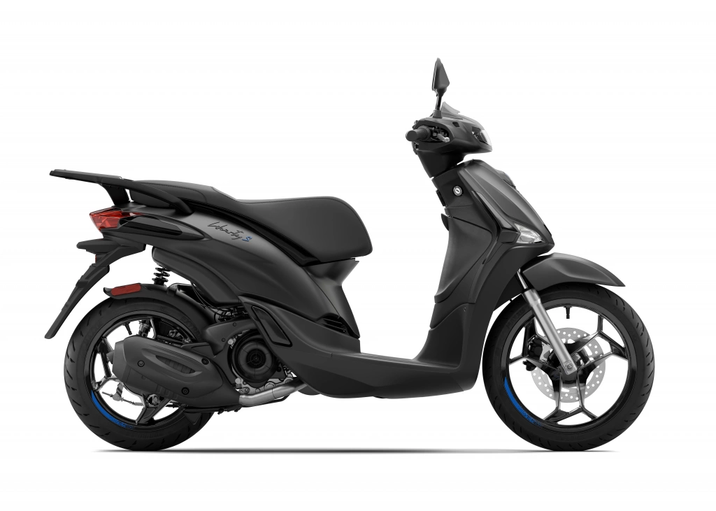 Piaggio Liberty S 125 MY2025 Schwarz Meteora Seite rechts